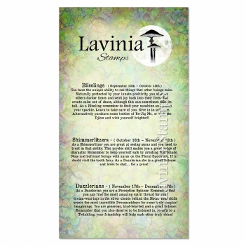 Lavinia Clear Stamp Moon Signs LAV832
