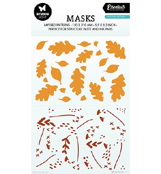 Studio Light Mask Stencil Autumn Pattern SL-ES-MASK221