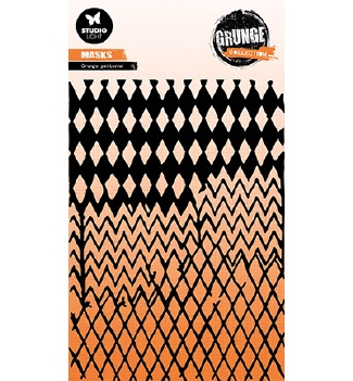 Studio Light Mask Stencil Grunge Pattern SL-GR-MASK232