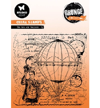 Studio Light Clear Stamp Grunge Air Balloon SL-GR-STAMP513