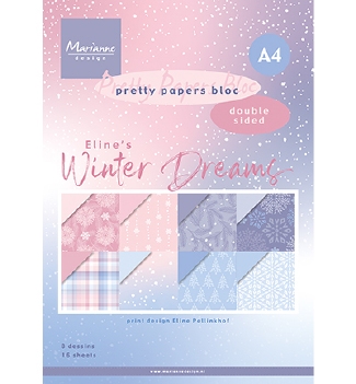 Marianne Design Pretty Papers Eline's Winter Dreams PB7067