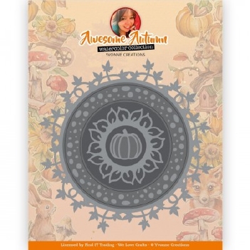 Yvonne Creations Snijmal Awesome Autumn - Circle YCD10324
