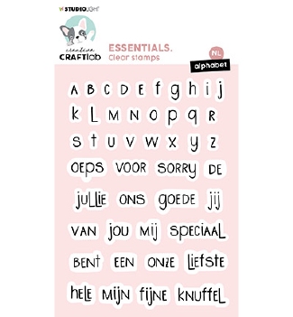 Creative Craftlab Clear Stamp Alphabet CCL-ES-STAMP555