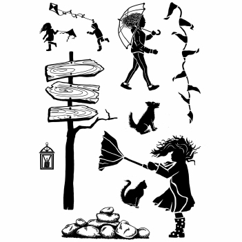 Card-io Clear Stamp The Way the Wind Blows CCSTWAY-01