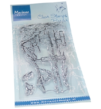 Marianne Design Stempel Tiny's Border - Bird Feeding TC0920