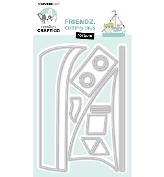 Craftlab Snijmal Friendz Sailboat CCL-FR-CD743