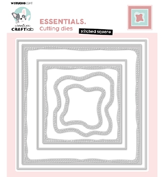 Craftlab Snijmal Essentials Stitched Square CCL-ES-CD761