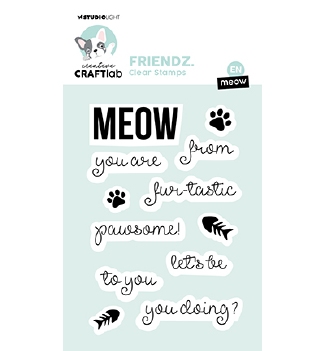 Creative Craftlab Clear Stamp Meow CCL-FR-STAMP562