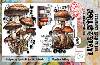 AALL & Create Clear Stamp Mycelium Potions AALL-TP-1078