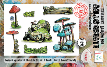 AALL & Create Clear Stamp Forest Accoutrements AALL-TP-1098