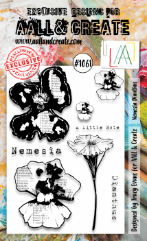 AALL & Create Clear Stamp Nemesia Dianthus AALL-TP-1061