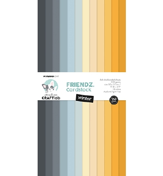 Craftlab Designpapier Cardstock Winter CCL-FR-PP121