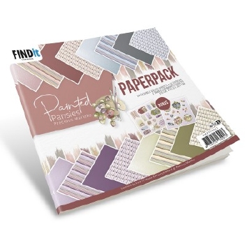 Precious Marieke Paperpack Painted Pansies PMPP10041*