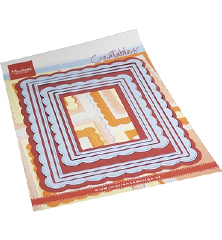 Marianne Design Creatables Scalloped Rectangles LR0841