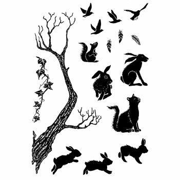 Card-io Clear Stamp Bit of a Breeze CCSTBIT-01