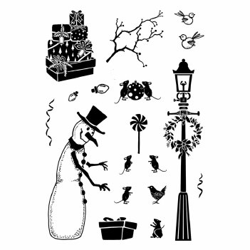 Card-io Clear Stamp Light up the Night CDCCSTLIG-01