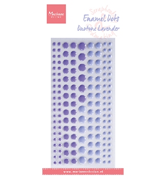 Marianne Design Enamel Dots - Duotone Lavender PL4529