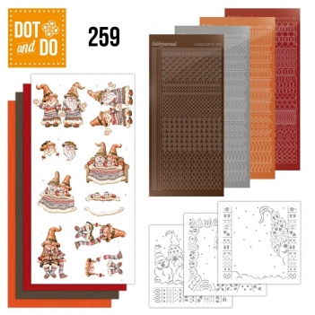 Dot en Do Kaartenset 259 Gnomes Blanket DODO259