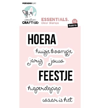 Creative Craftlab Clear Stamp Hoera CCL-ES-STAMP600