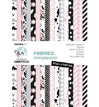 Craftlab Designpapier Moo-Rvelous CCL-FR-PP134