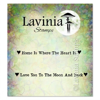 Lavinia Clear Stamp Words from the Heart LAV860