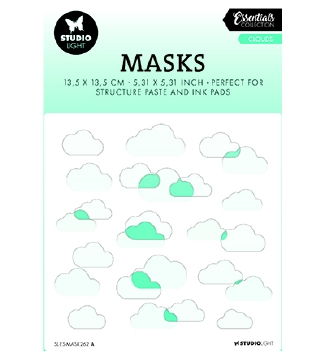 Studio Light Mask Stencil Clouds SL-ES-MASK262