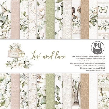 Piatek Papierblok Love & Lace P13-LAL-09