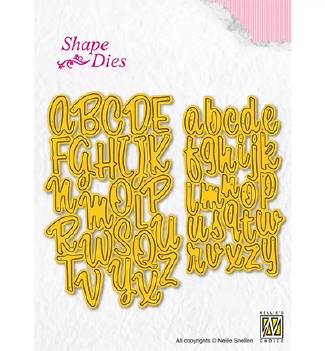 Nellie Snellen Shape Die Alphabet SD305