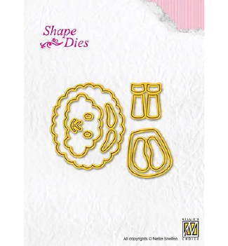 Nellie Snellen Shape Die Sheep SD307