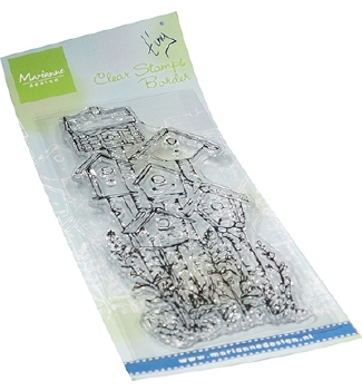 Marianne Design Stempel Tiny's Border - Bird Houses TC0921
