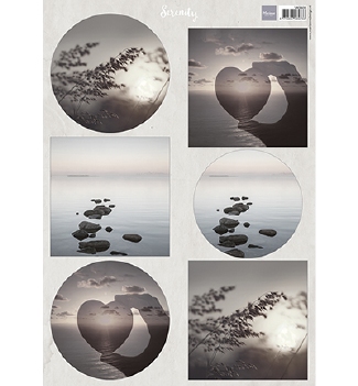 Marianne Design Knipvel Serenity Horizons VK9609