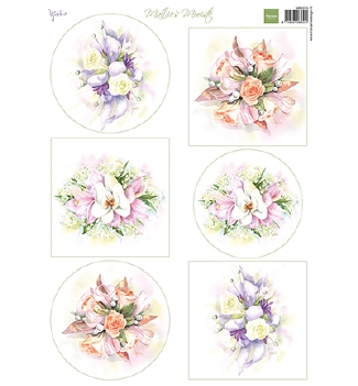 Marianne Design Knipvel Mattie's Romantic Bouquets MB0215