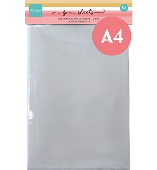 Marianne Design Foamvellen A4 Wit 2mm LR0063