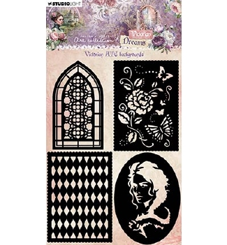 Studio Light Mask Stencil Victorian Dreams JMA-VD-MASK265