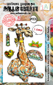 AALL & Create Clear Stamp Giraffe's Paradise  AALL-TP-1128