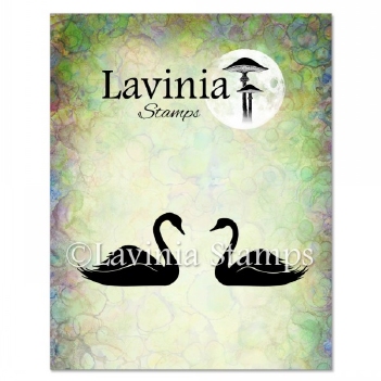 Lavinia Clear Stamp Swans LAV867