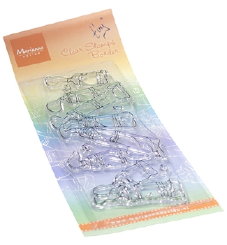 Marianne Design Stempel Tiny's Border - Paint Tubes TC0923
