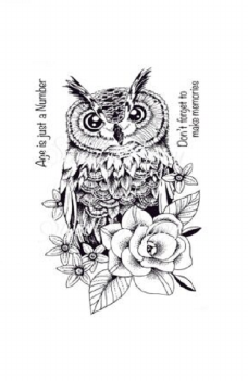 Sweet Poppy Clear Stamp Owl OWLA5