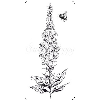 Sweet Poppy Clear Stamp Foxglove FOXGLOVE