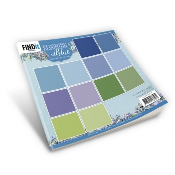 Yvonne Creations Paperpack Blooming Blue YCPP10072*