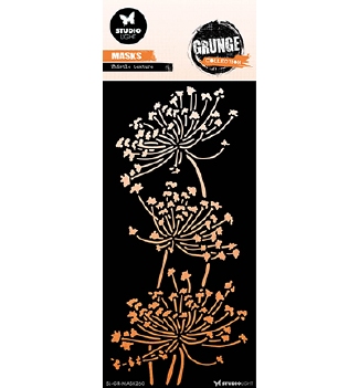 Studio Light Mask Stencil Thistle Texture SL-GR-MASK260