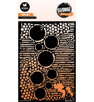 Studio Light Mask Stencil Cardboard & Circles SL-GR-MASK258