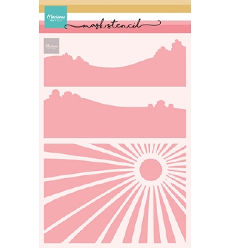 Marianne Design Stencil Picnic Scenery PS8158