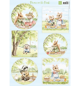 Marianne Design Knipvel Picnic in the Park VK9610