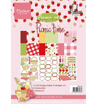 Marianne Design Pretty Papers Picnic Time by Marleen PK9189