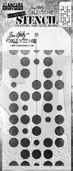 Stampers Anonymous Layering Stencil Spots THS180