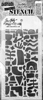 Stampers Anonymous Layering Stencil Cutout Shapes 2  THS177