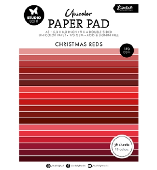 Studio Light Paper Pad Reds UNICOLOR SL-ES-UPP205