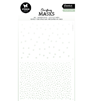 Studio Light Mask Stencil Snow & Stars SL-ES-MASK290