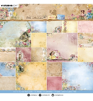 Studio Light Paper Pad Jenine's Wild & Free JMA-WAF-DPP183